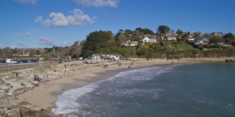 Beach Falmouth Cornwall