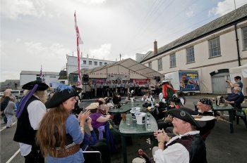 Enjoying the Sea Shanty Festival