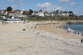 Gyllyngvase Beach Falmouth Cornwall