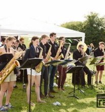 jazz band garden party grantchester