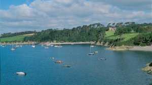 The river view from Bosloe House Falmouth, Cornwall © Mike Henton The river view from Bosloe House Falmouth, Cornwall © Mike Henton