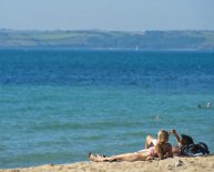 Gyllyngvase Beach Falmouth UK